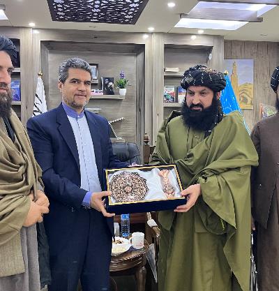 ملاقات سرکنسول جمهوری اسلامی ایران با معاون استاندار ننگرهار