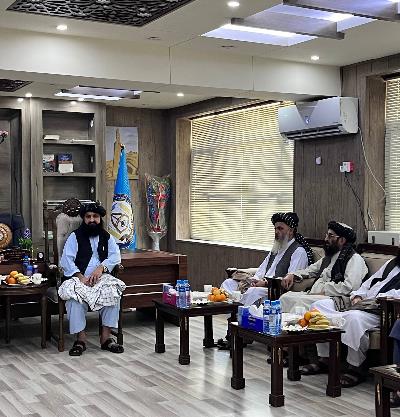 دیدار سرکنسول جمهوری اسلامی ایران در جلال آباد با معاون استاندار ننگرهار