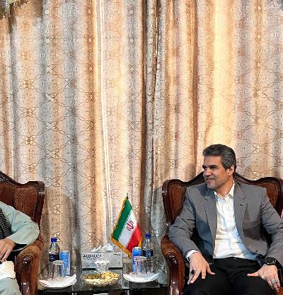 دیدار سرکنسول جمهوری اسلامی ایران در جلال آباد با رئیس اداره فرهنگ و اطلاعات استان لغمان