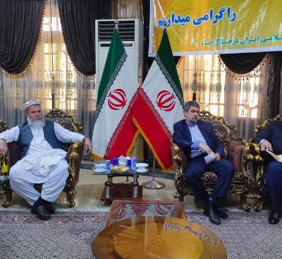 په جلال آباد کې د ایران د اسلامی جمهوریت قونسل جنرال د سوداګریزو چارواکو او چارواکو کوربه توب وکړ